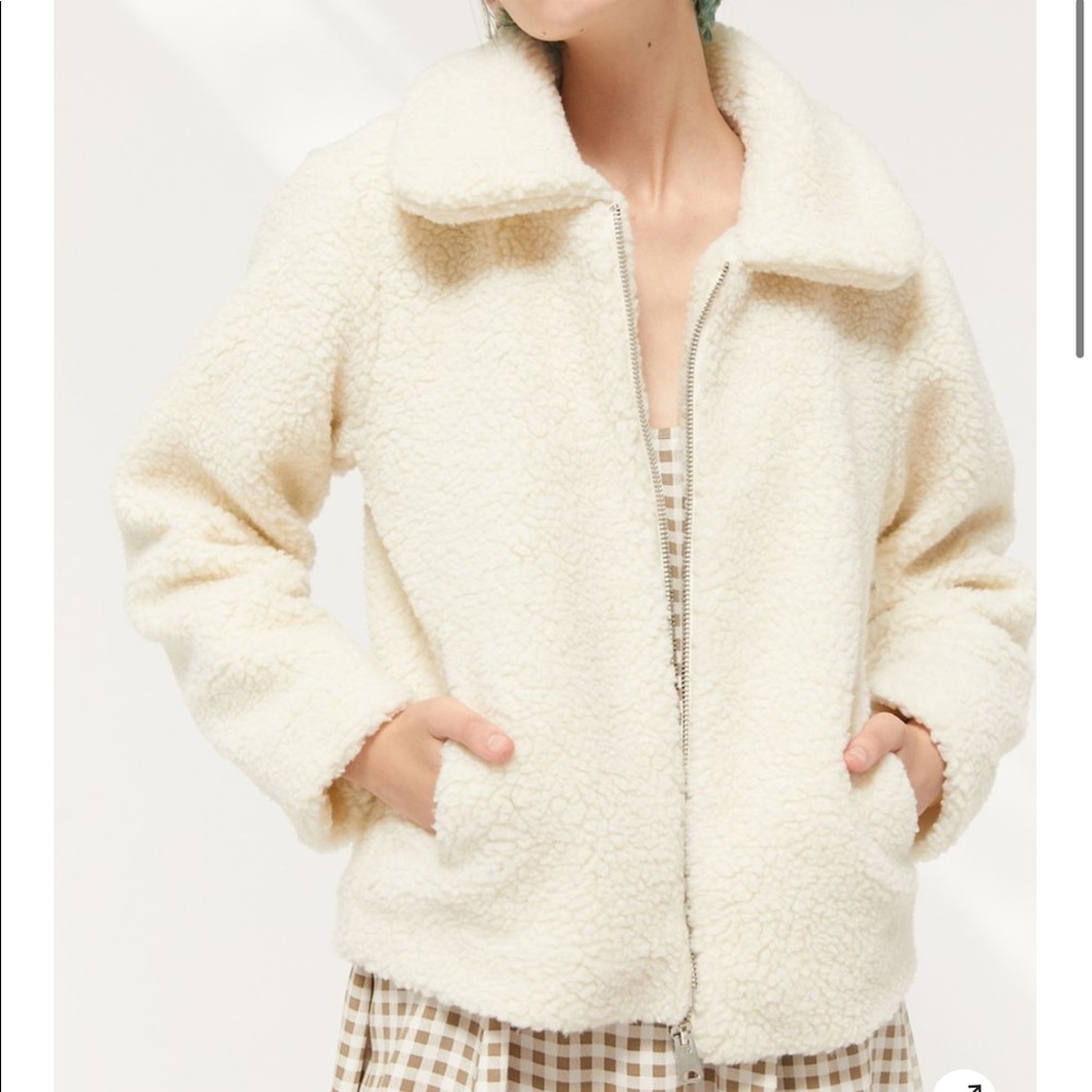 BDG/ Urban Theo Fleece Teddy Jacket